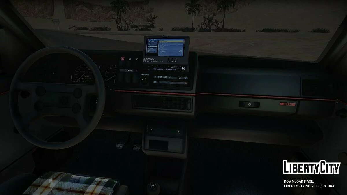 大众高尔夫 Mk2 Lemon / GTA San Andreas