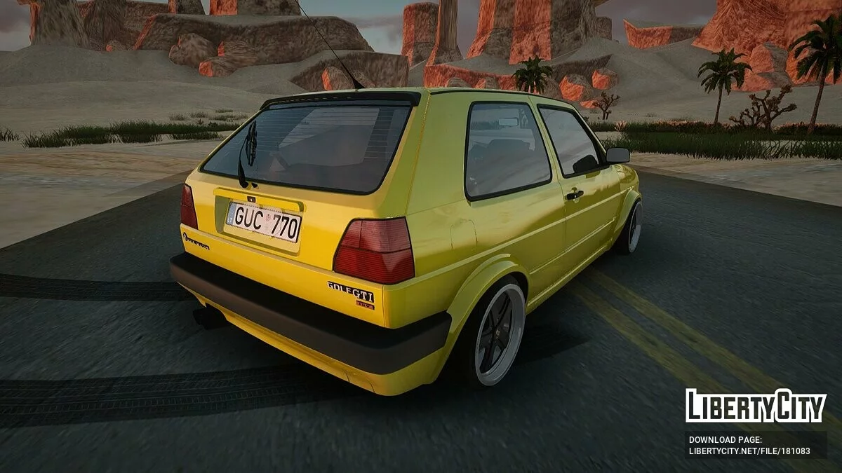 大众高尔夫 Mk2 Lemon / GTA San Andreas