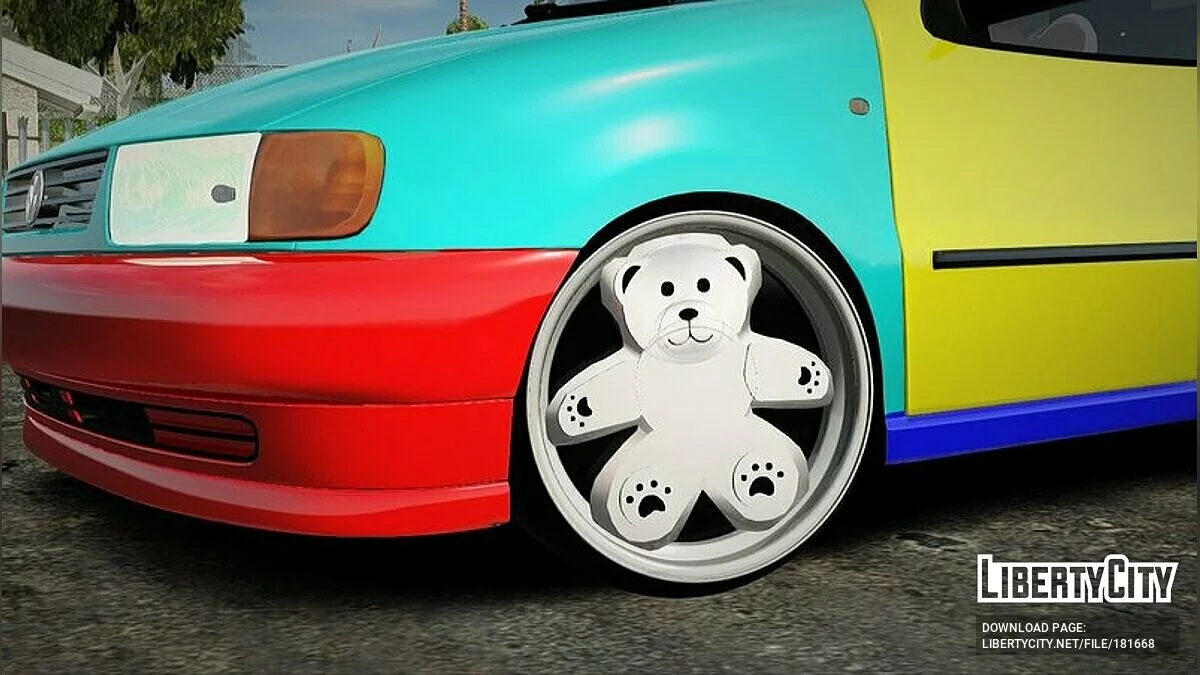 Volkswagen Polo Harlekin / GTA San Andreas