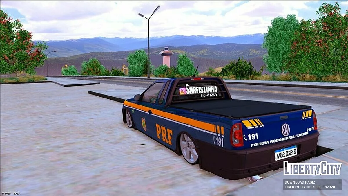 VW Saveiro G4 Surf PRF V2 / GTA San Andreas
