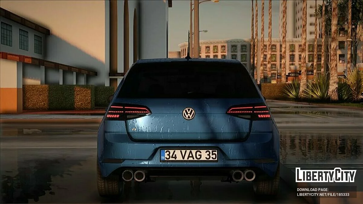 Volkswagen Golf 7.5R / GTA San Andreas