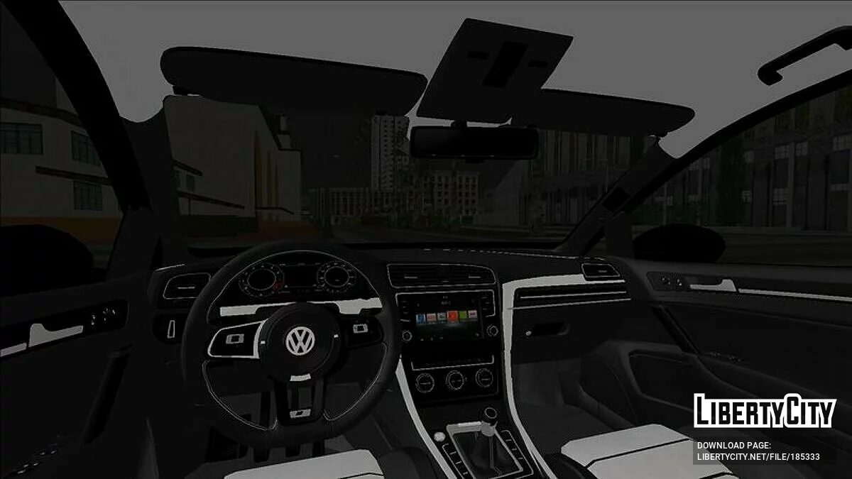 Volkswagen Golf 7.5R / GTA San Andreas