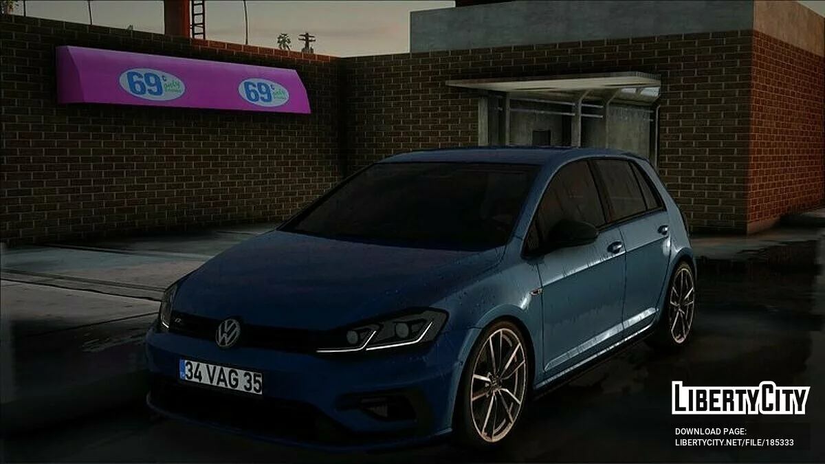Volkswagen Golf 7.5R / GTA San Andreas