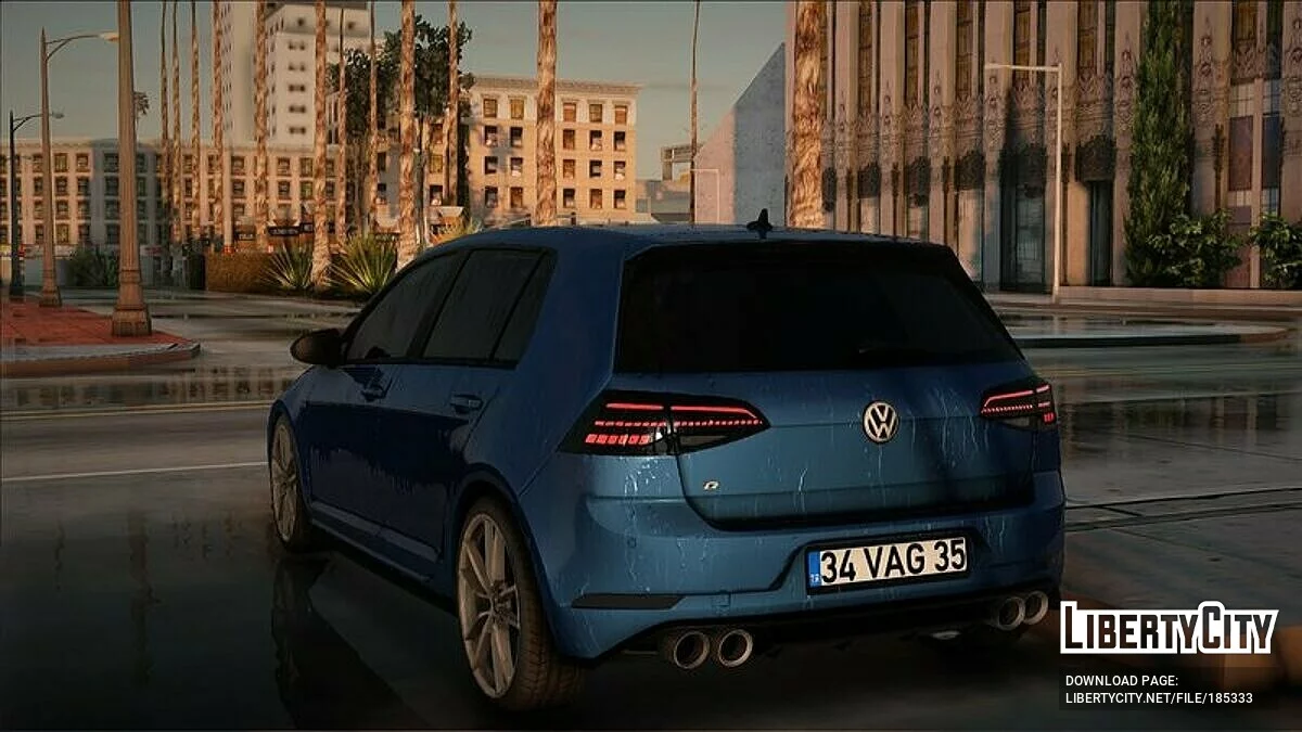 Volkswagen Golf 7.5R / GTA San Andreas