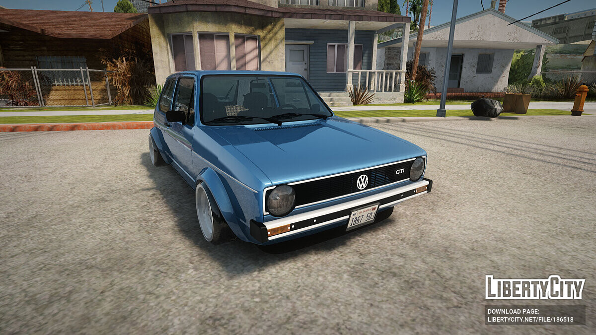 Vw golf mk1 gta 5 фото 17