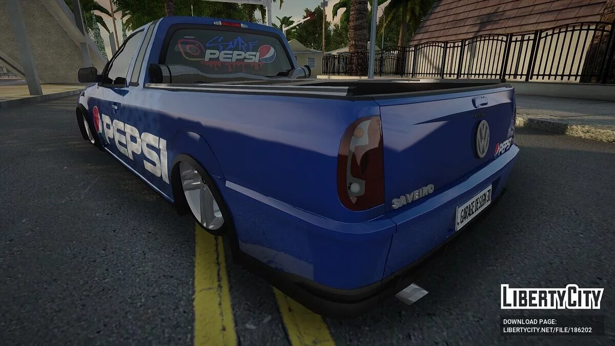 Volkswagen Saveiro G4 Surf Pepsi Style / GTA San Andreas