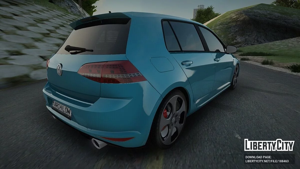 Volkswagen Golf VII 2012 / GTA San Andreas