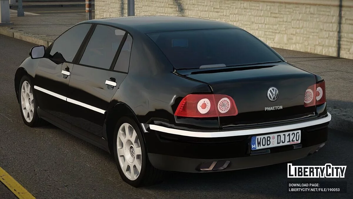 2009 Volkswagen Phaeton W12 V2.0 / GTA San Andreas