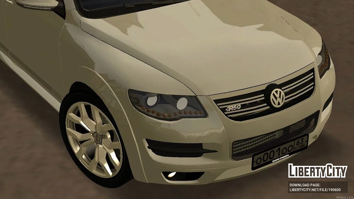 Volkswagen Touareg R50 + CCD / GTA San Andreas