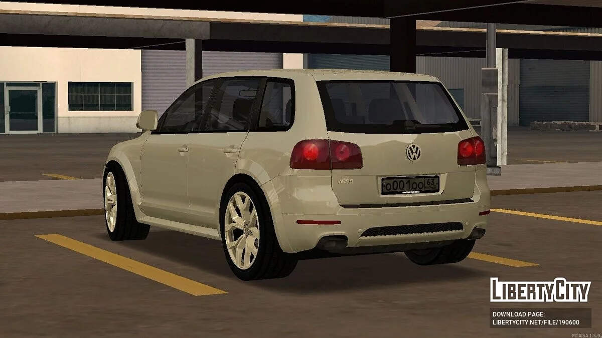 Volkswagen Touareg R50 + CCD / GTA San Andreas