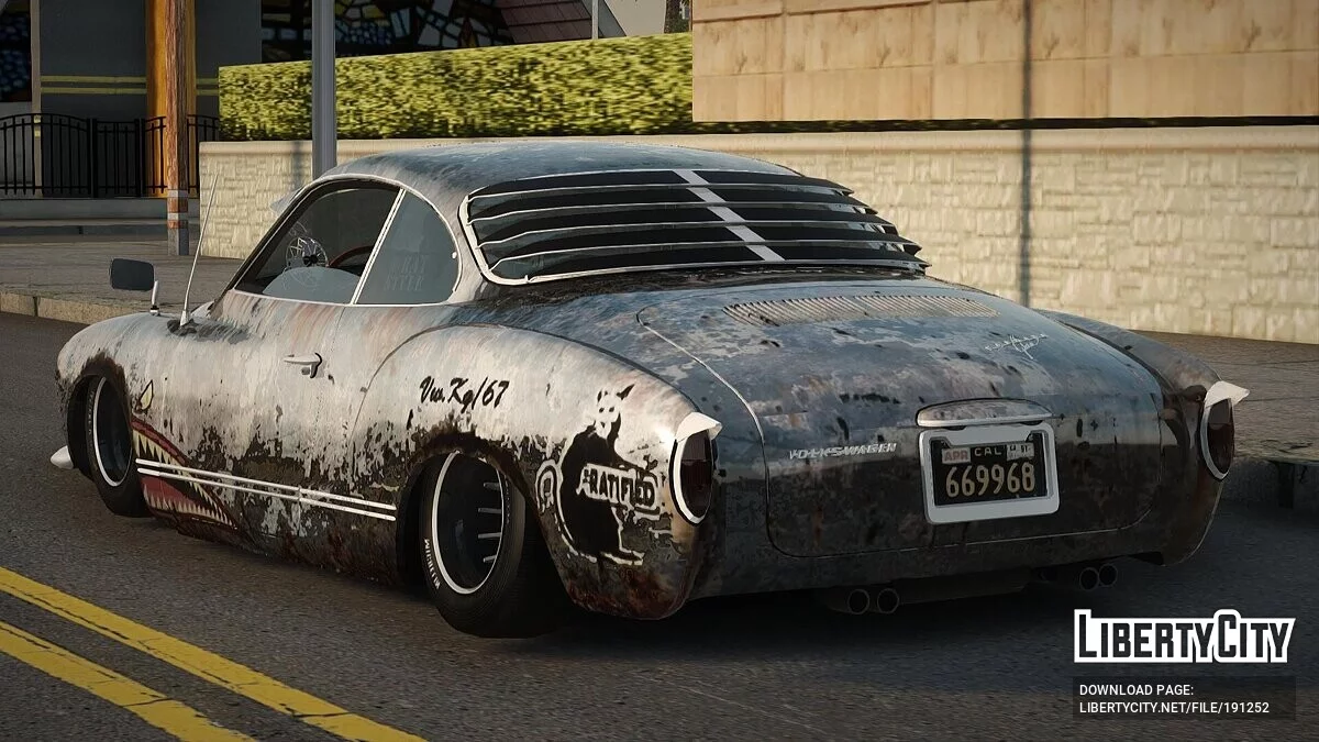 Volkswagen Karmann Ghia 67 (Rat Style) / GTA San Andreas