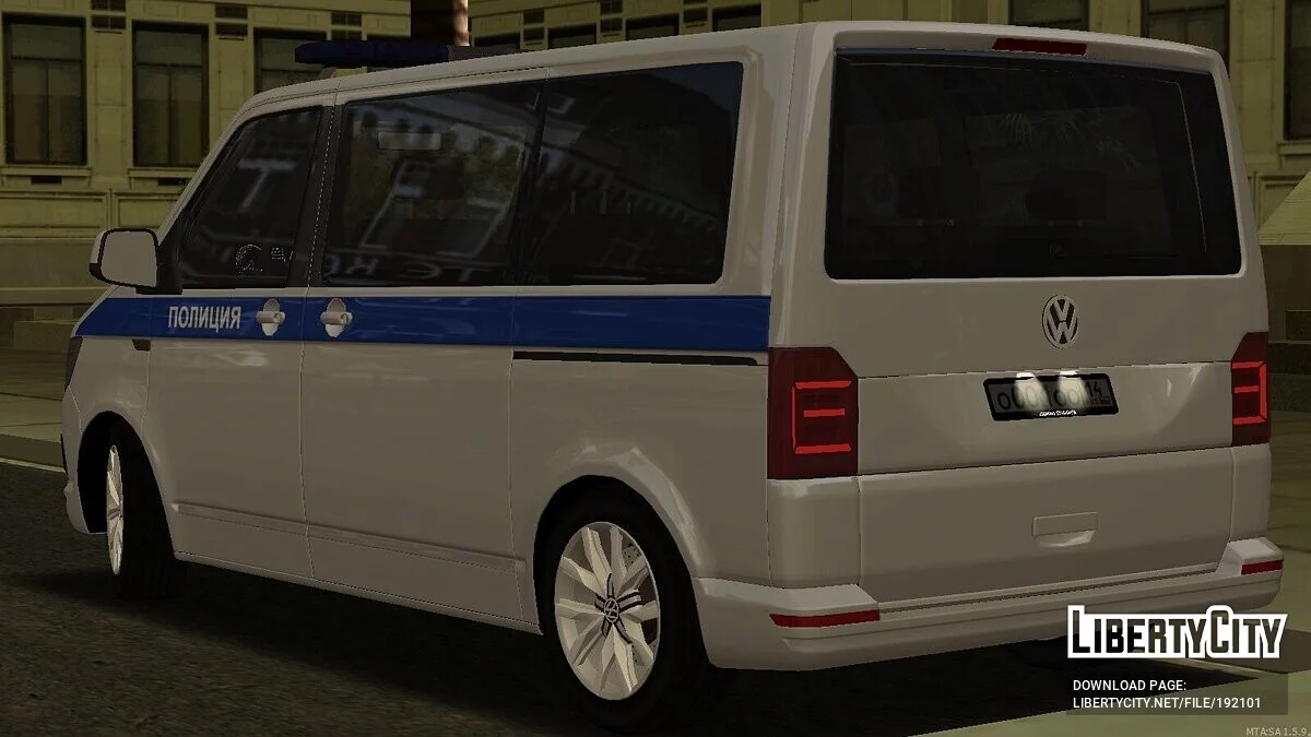 Volkswagen Multivan + CCD + Вініли / GTA San Andreas