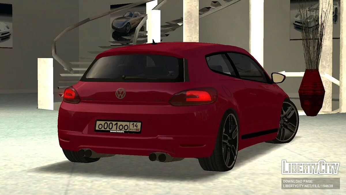 Volkswagen Scirocco + CCD / GTA San Andreas