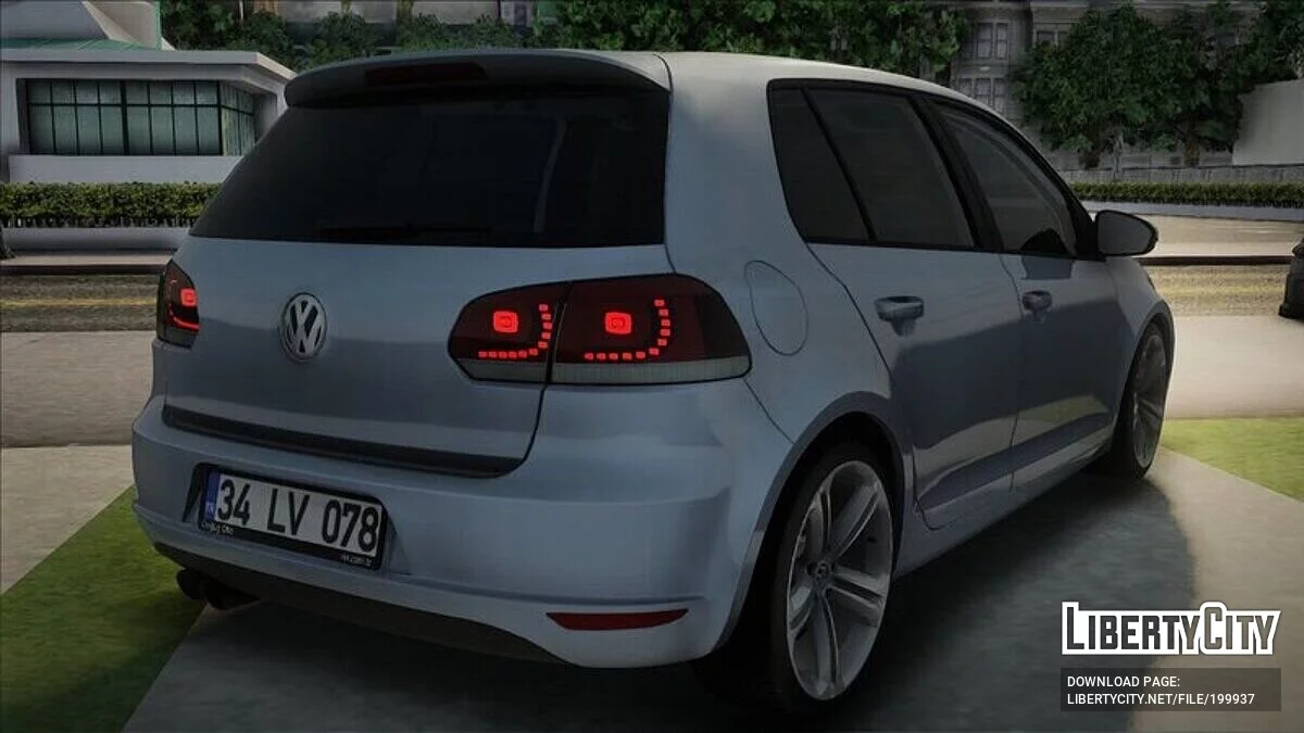 Volkswagen Golf 6 / GTA San Andreas