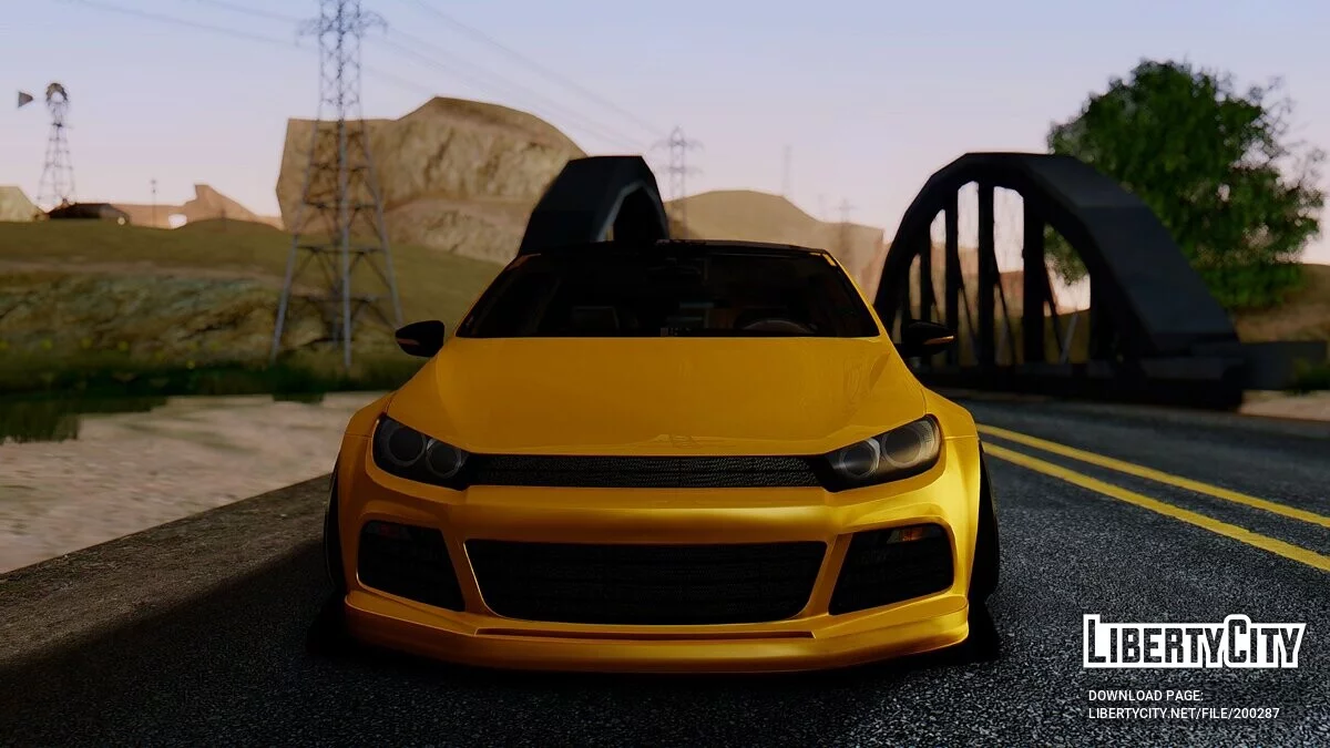 Volkswagen Scirocco Stance / GTA San Andreas