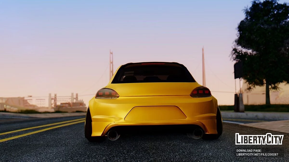 Volkswagen Scirocco Stance / GTA San Andreas