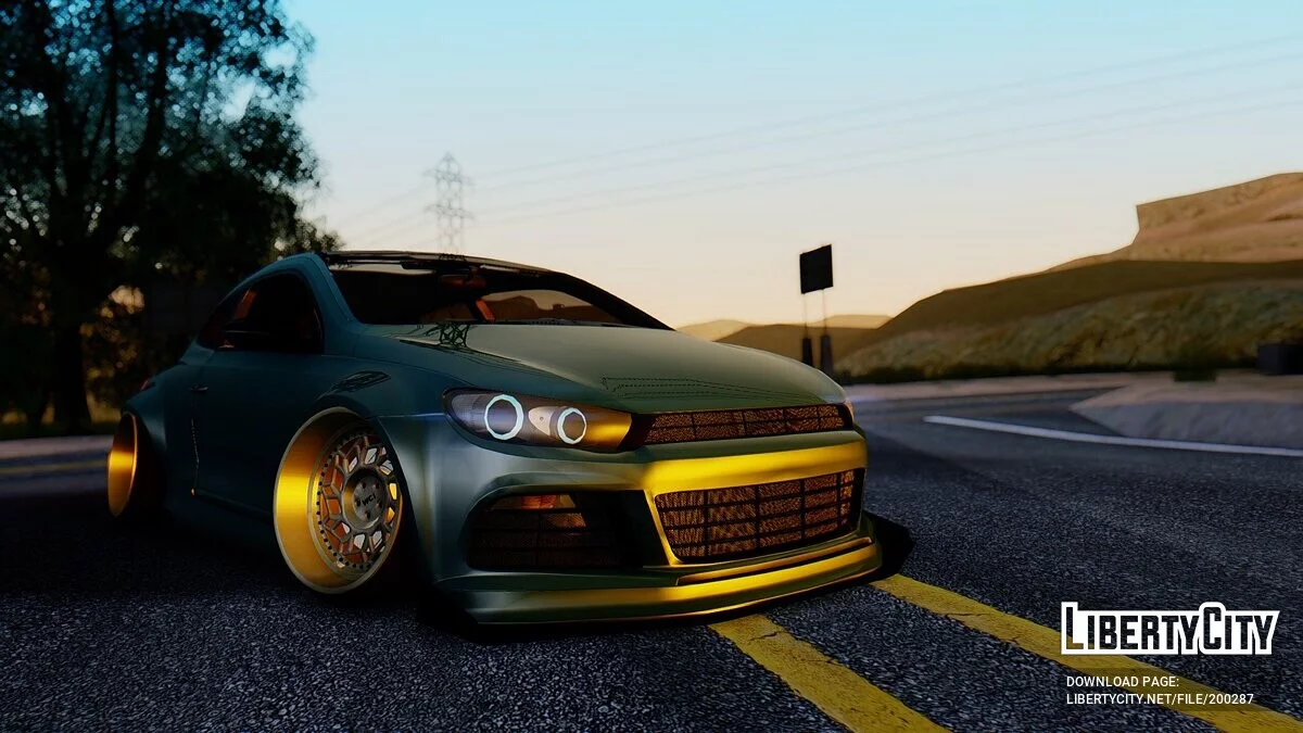 Volkswagen Scirocco Stance / GTA San Andreas