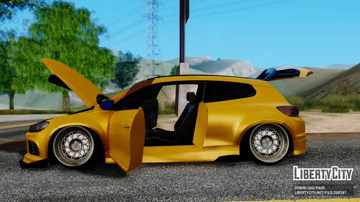 Volkswagen Scirocco Stance / GTA San Andreas