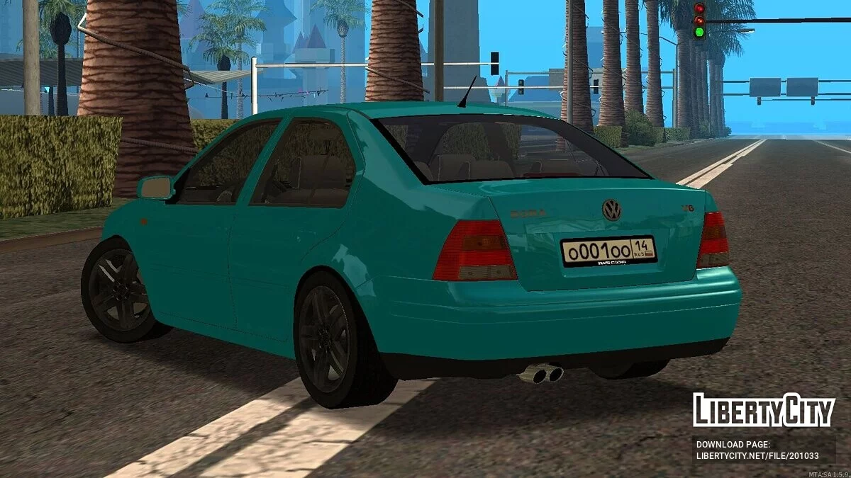 Volkswagen Bora + CCD / GTA San Andreas