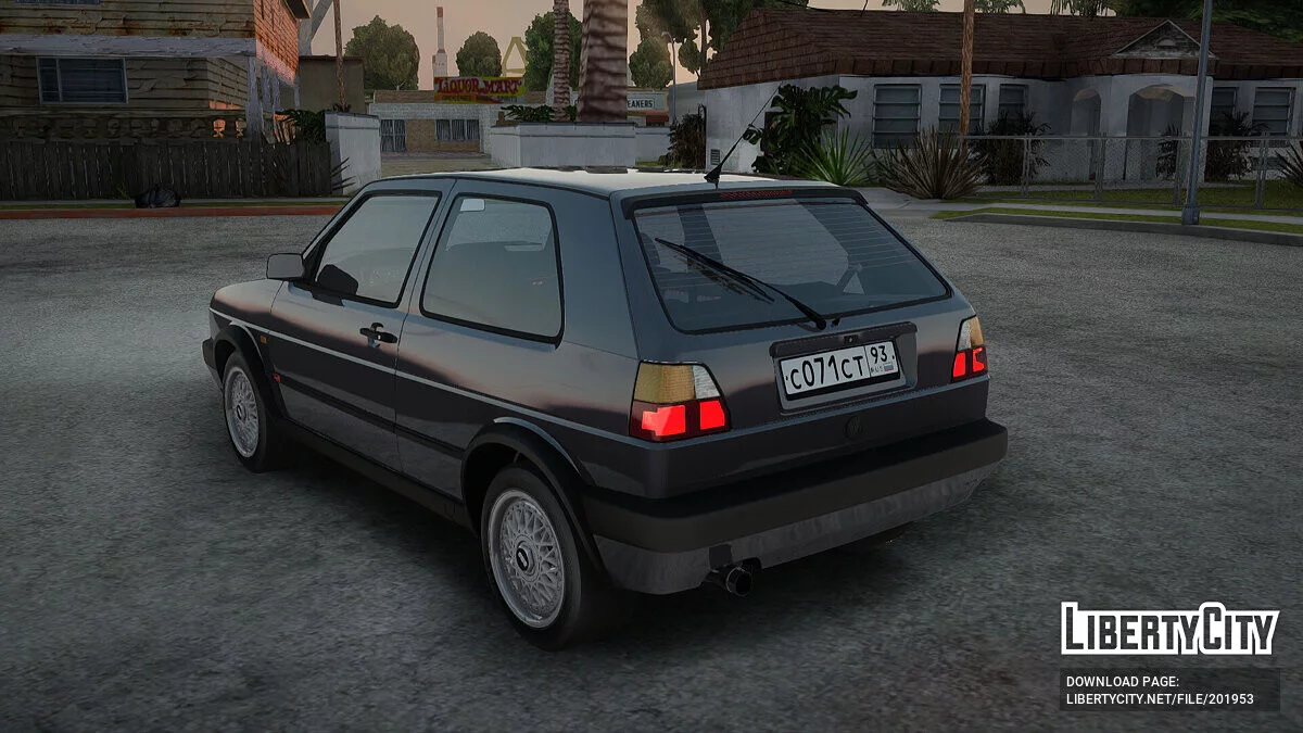 Volkswagen Golf 2 GTI / GTA San Andreas