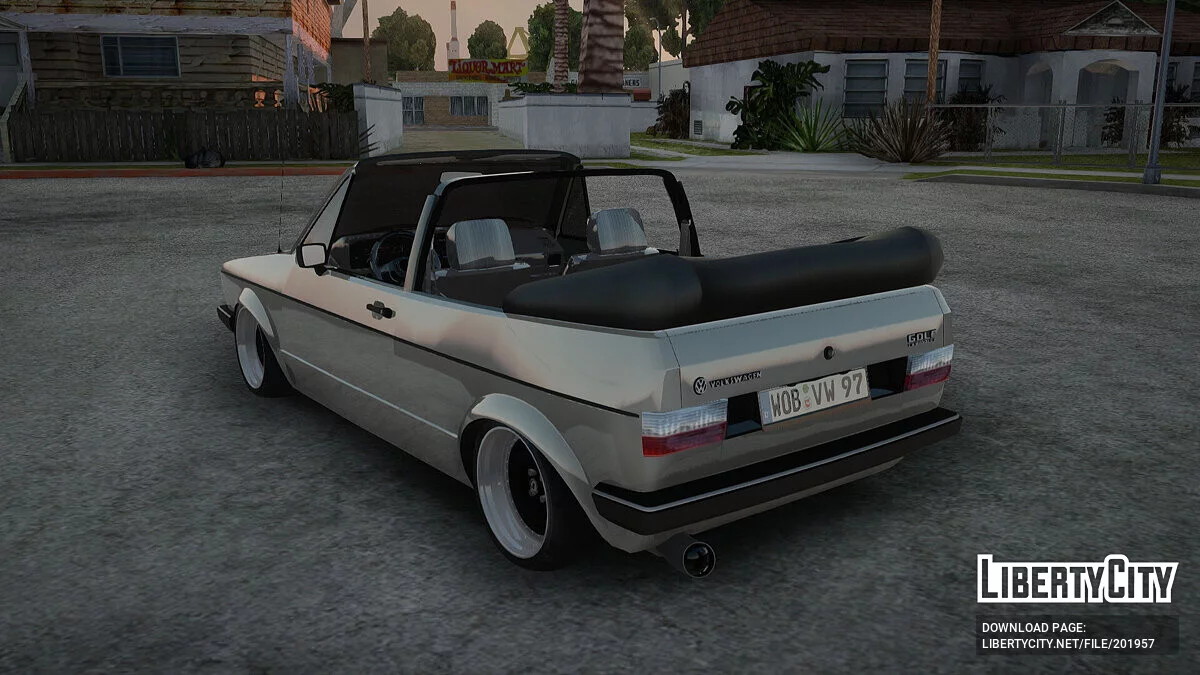 Volkswagen Golf Cabrio VR6 / GTA San Andreas