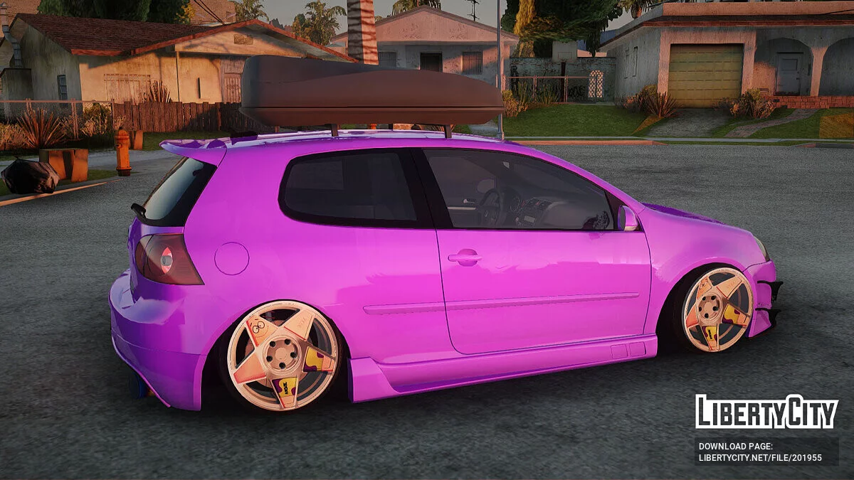 Volkswagen Golf Mk5 Stanced / GTA San Andreas