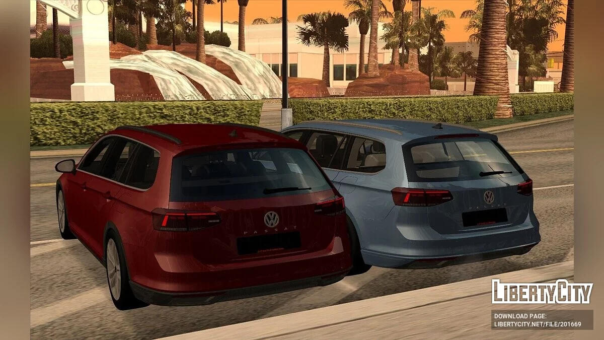 Volkswagen Passat Wagon 2019 / GTA San Andreas