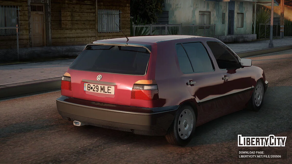 Volkswagen Golf 3 1994 / GTA San Andreas