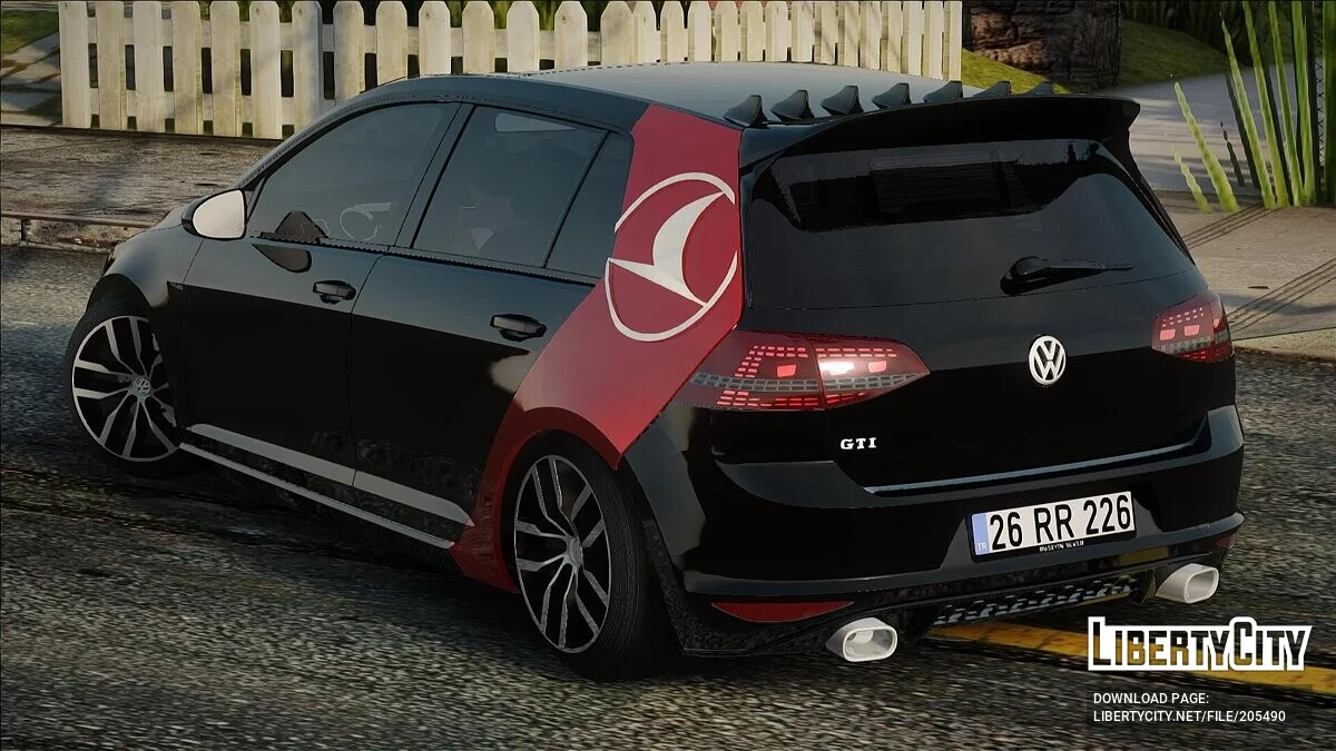 Volkswagen Golf 7R / GTA San Andreas