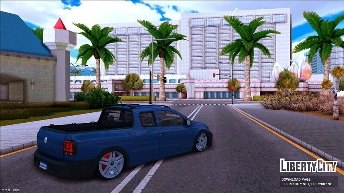 Volkswagen Saveiro Robust 2024 / GTA San Andreas
