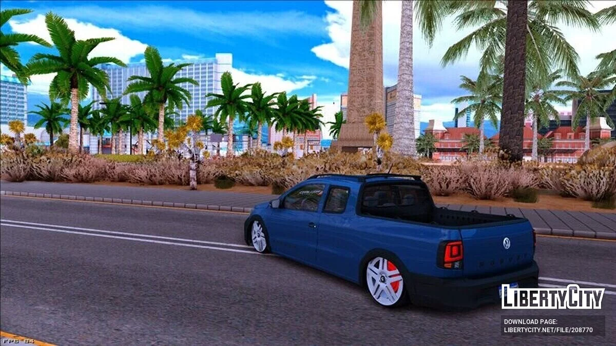 Volkswagen Saveiro Robust 2024 / GTA San Andreas
