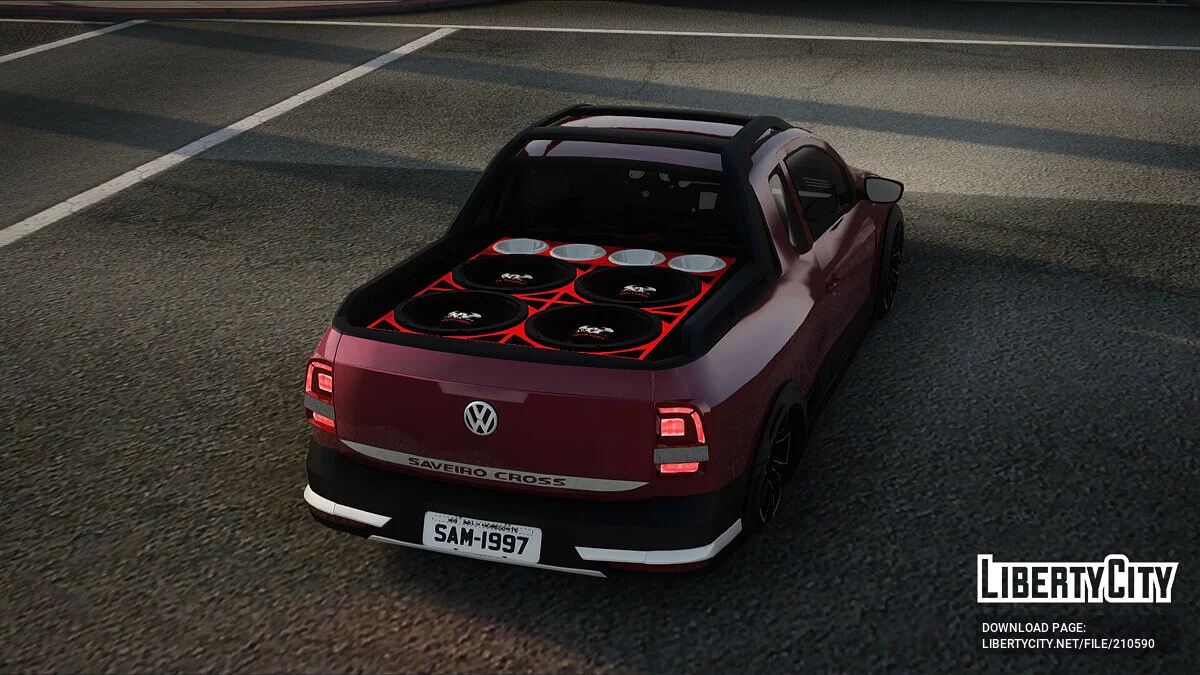 Volkswagen Saveiro Cross G7 with Sound / GTA San Andreas