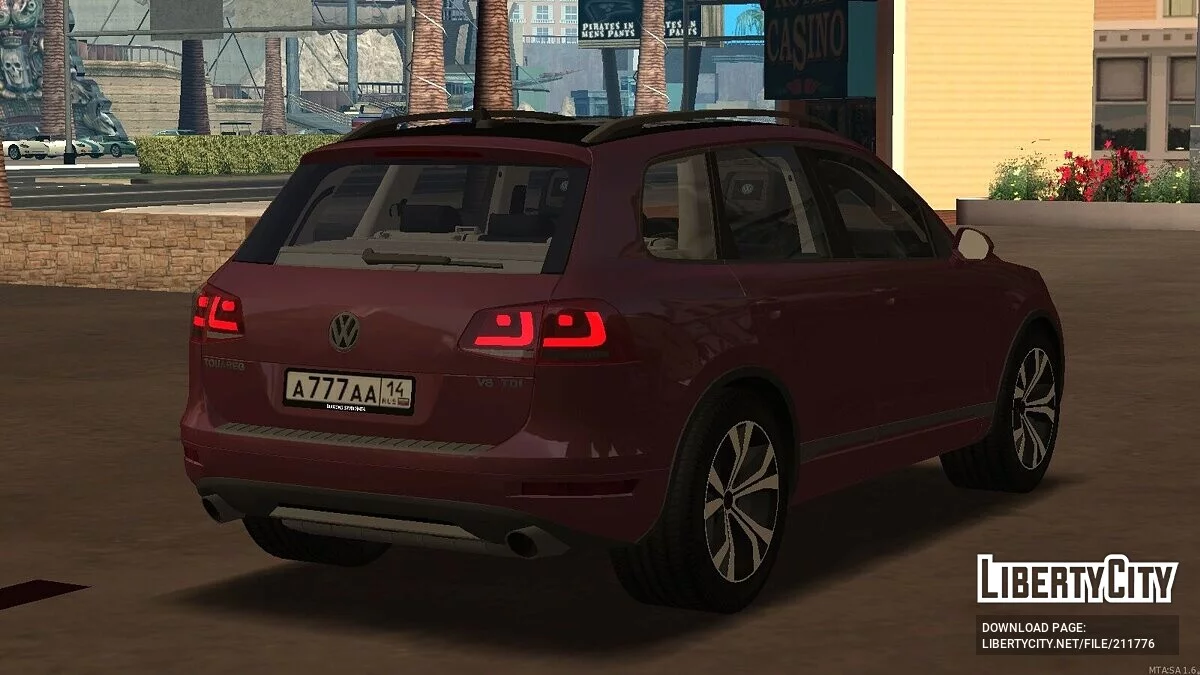 Volkswagen Touareg + CCD / GTA San Andreas