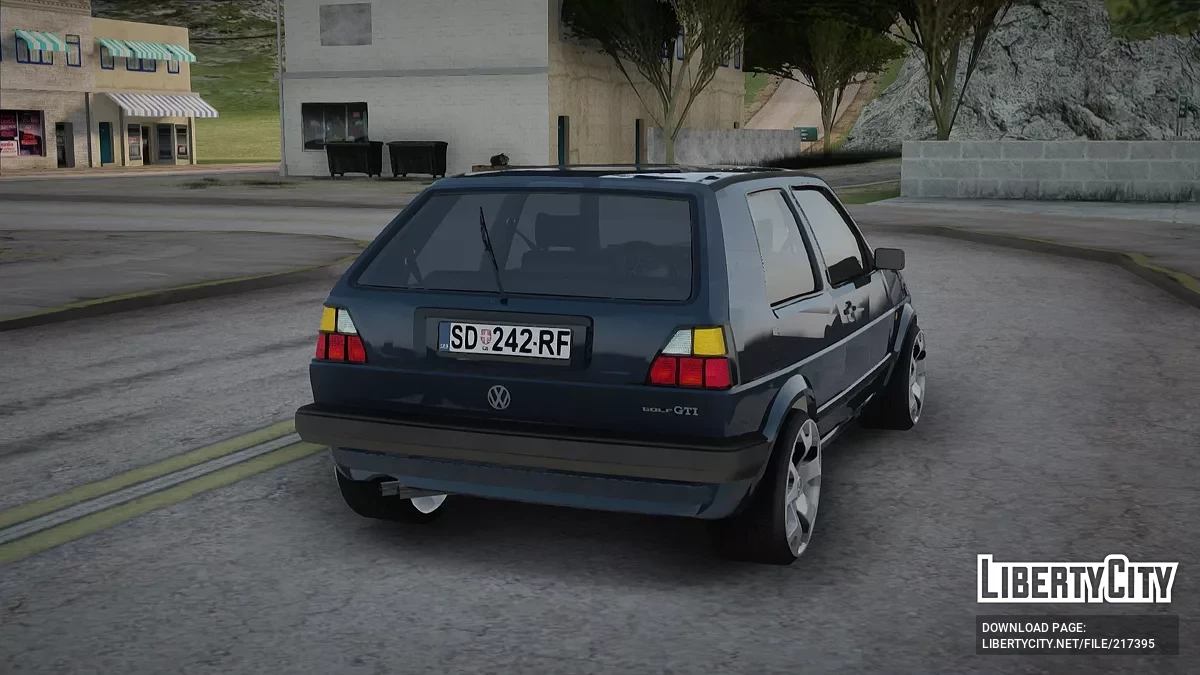 Volkswagen Golf Mk2 / GTA San Andreas