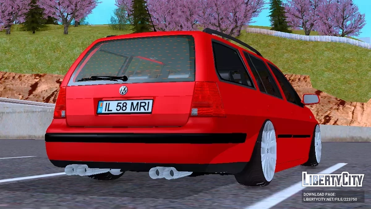 Volkswagen Golf 4 Variant 1.2 Stanced / GTA San Andreas