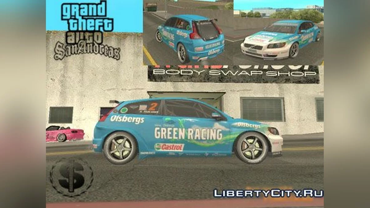 VOLVO C30 STCC для gta sa / GTA San Andreas