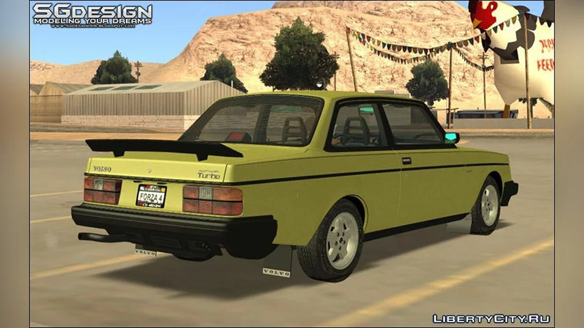 1983 Volvo 242 Turbo - Сток / GTA San Andreas