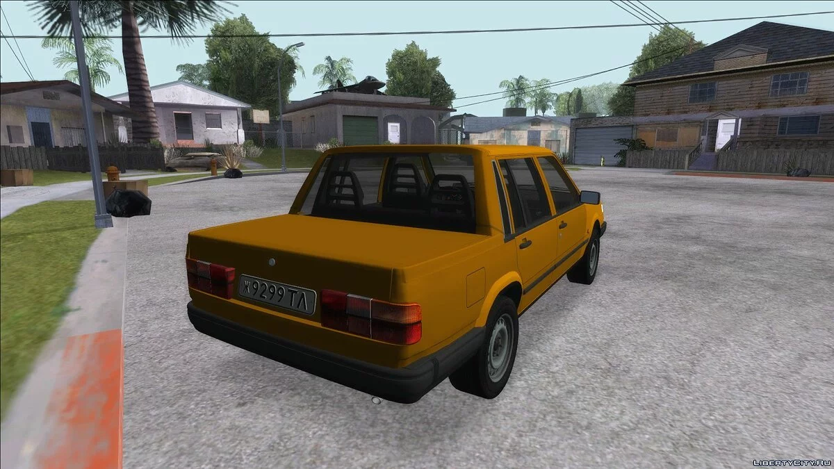 沃尔沃 760 黄色库存 / GTA San Andreas