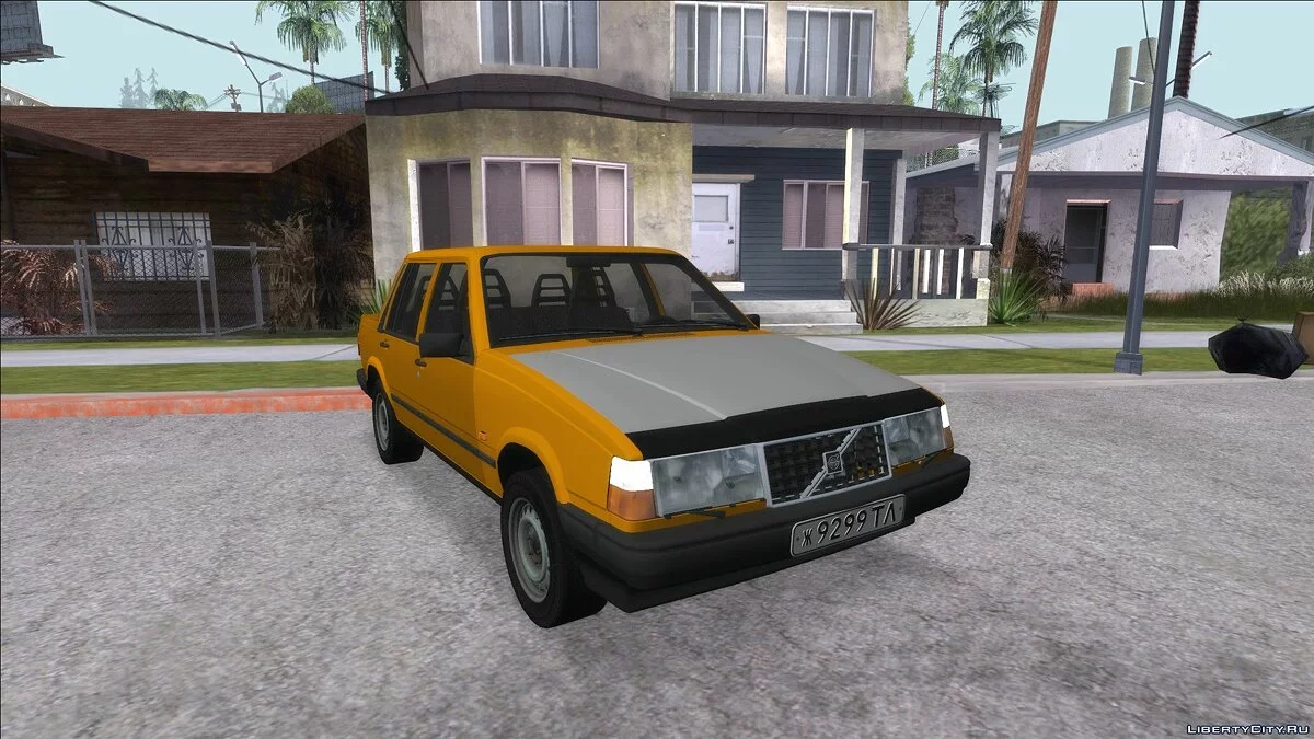 沃尔沃 760 黄色库存 / GTA San Andreas
