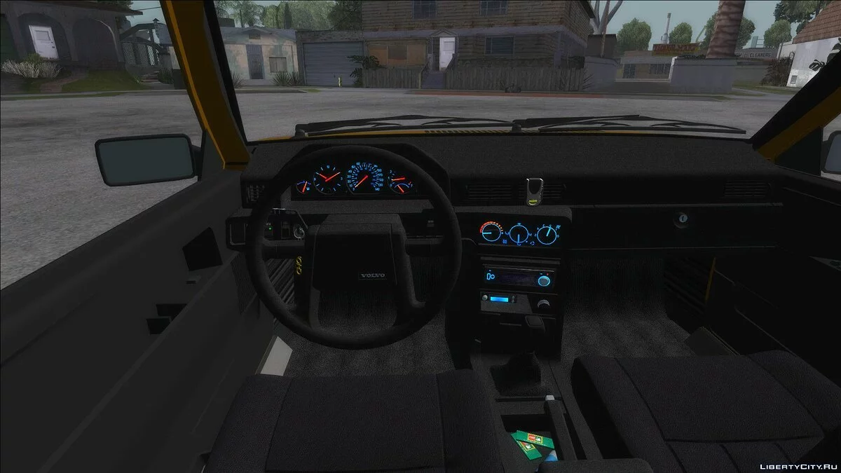 沃尔沃 760 黄色库存 / GTA San Andreas