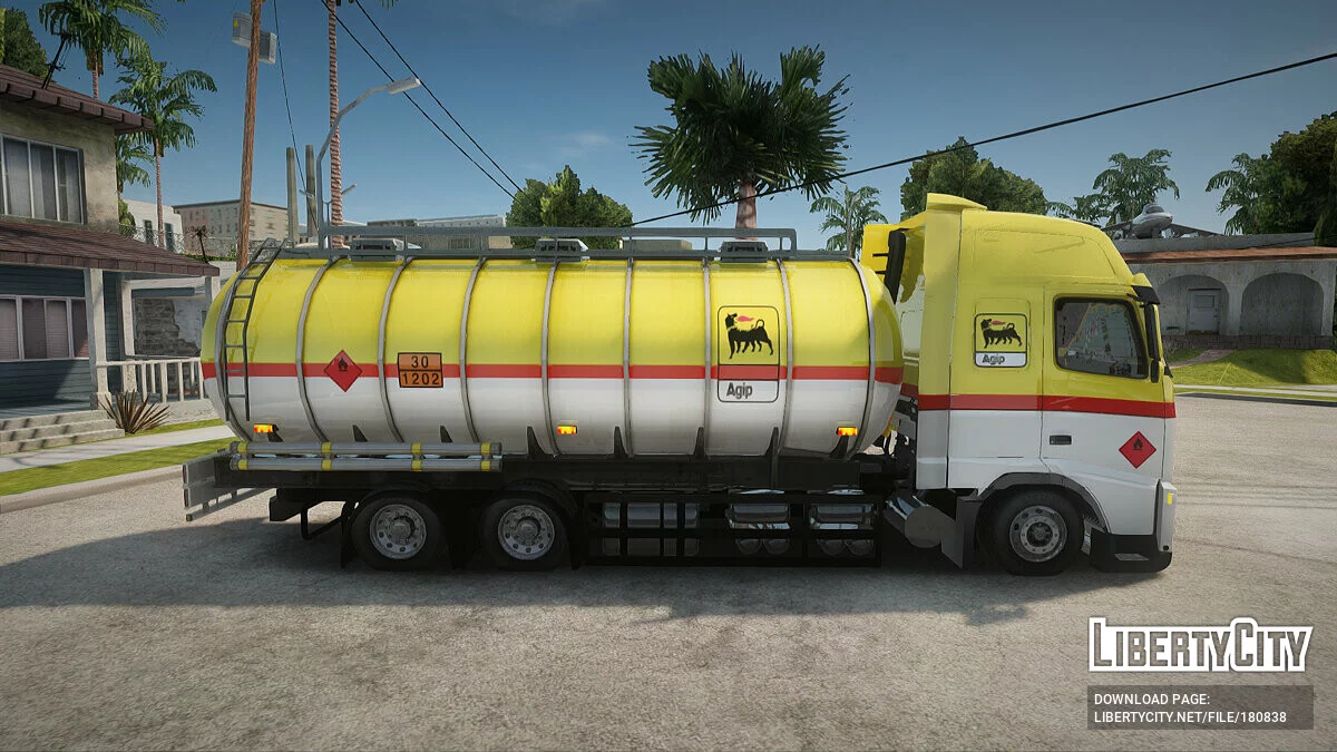 Volvo Fuel truck / GTA San Andreas