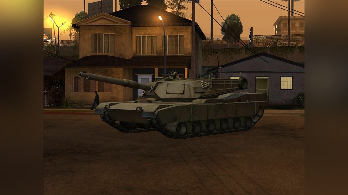 Tanque M1A2 Abrams para GTA San Andreas