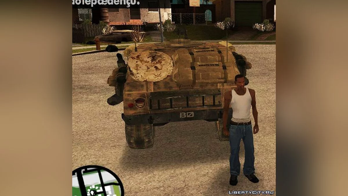Hummer H1 from COD MW 2 v2 / GTA San Andreas