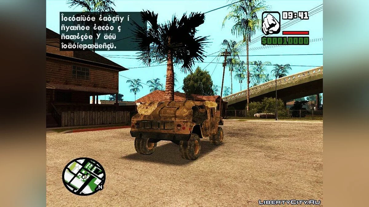 Hummer H1 из COD MW 2 / جي تي إيه سان أندرياس
