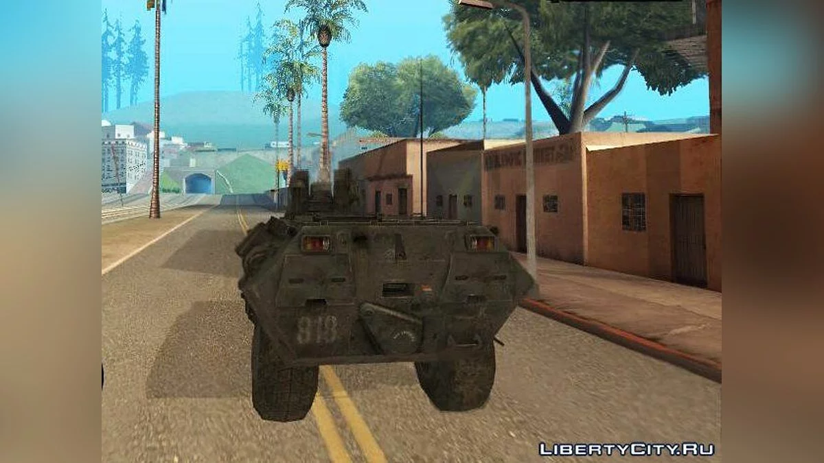 BTR-80 from Modern Warfare 2 / GTA San Andreas