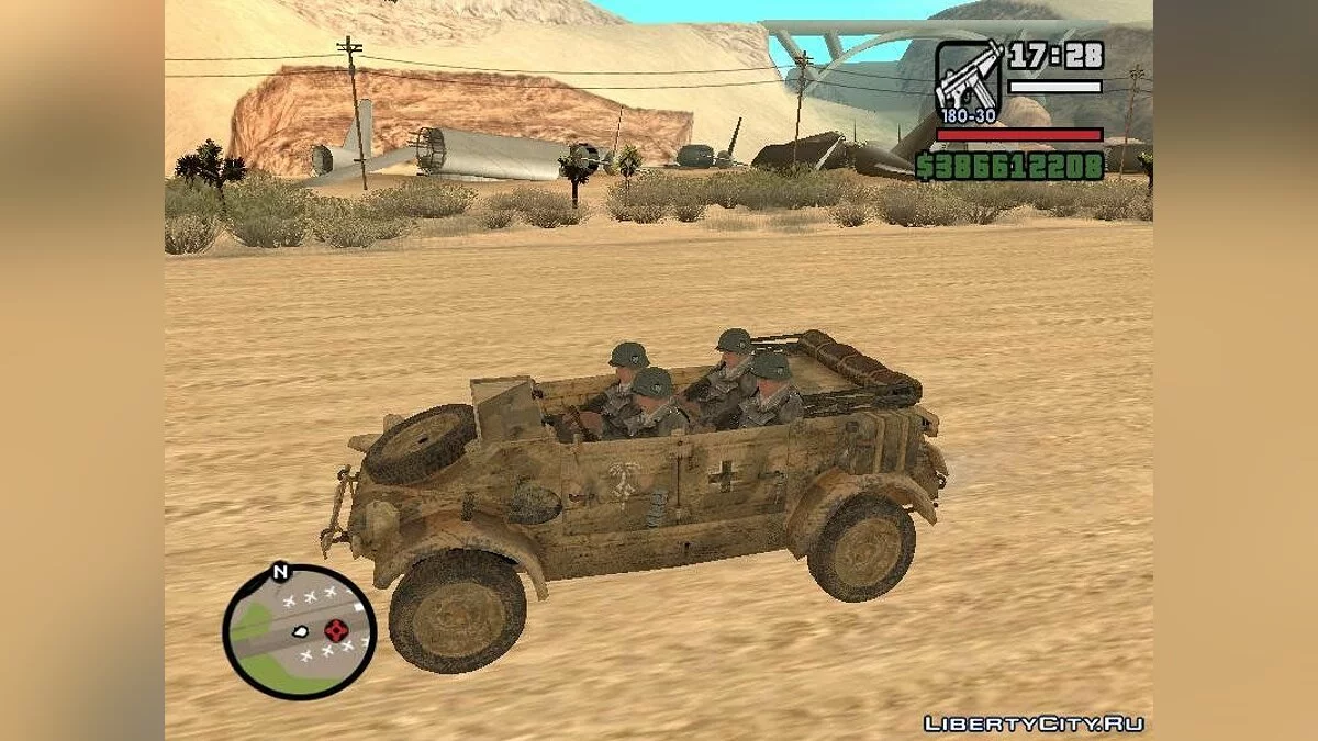 Пакет автомобілів Call of Duty / GTA San Andreas