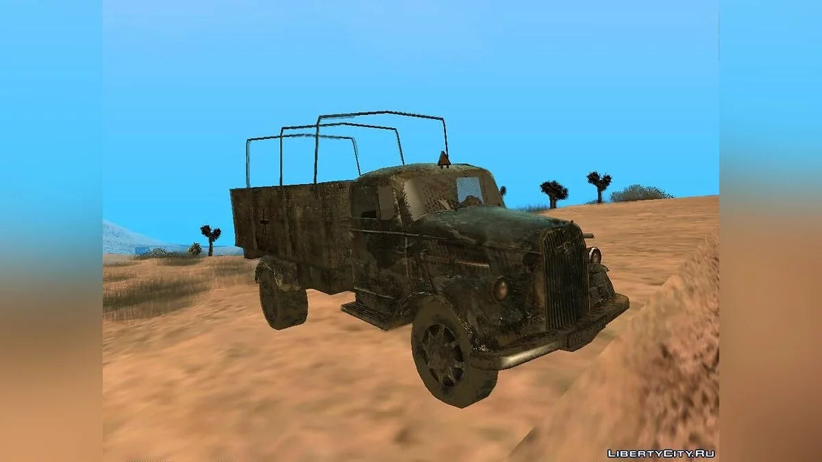 Opel Blitz from Call of Duty 2 / GTA San Andreas