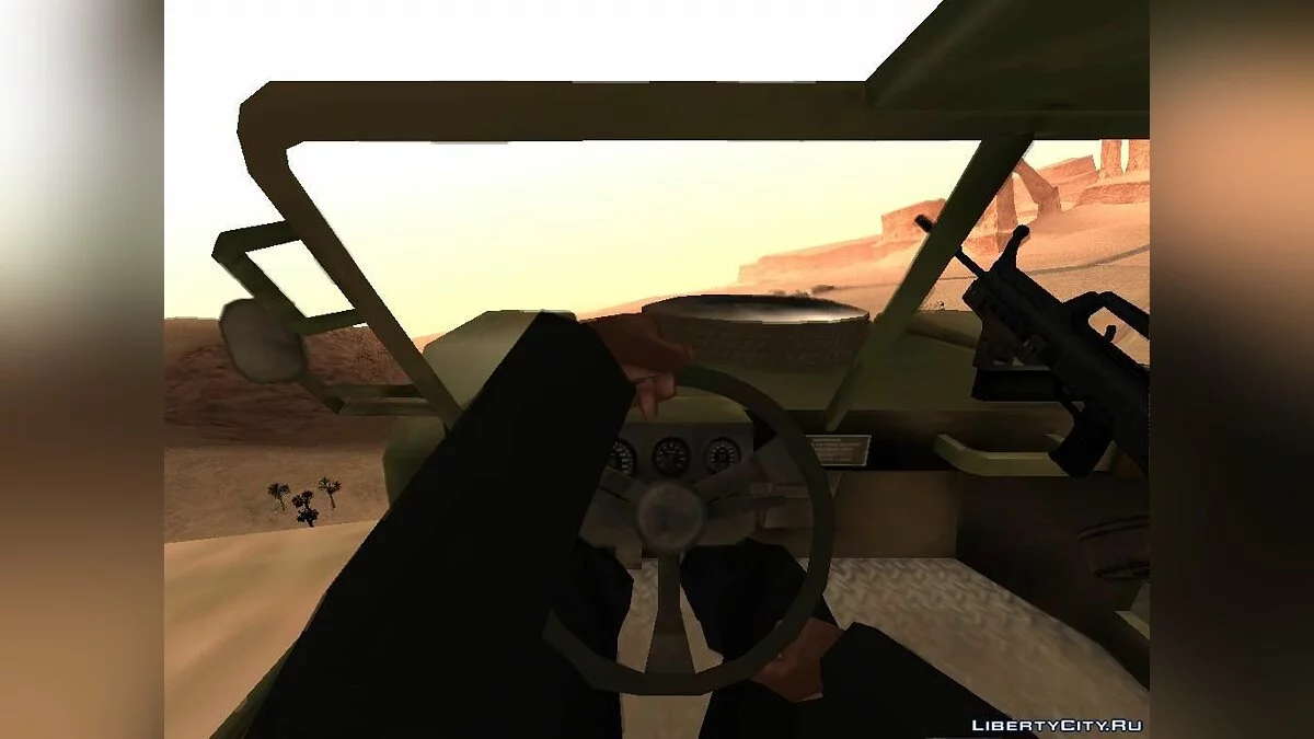 FAV from Battlefield 2 / GTA San Andreas
