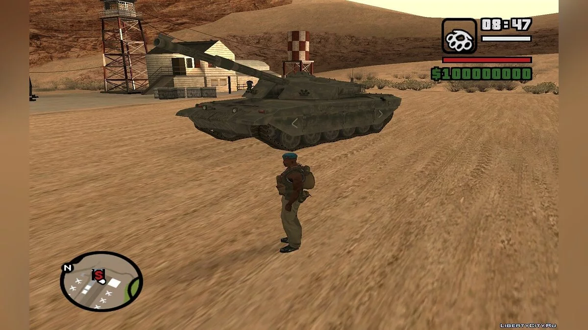 KA50 et char de WarFace / GTA San Andreas