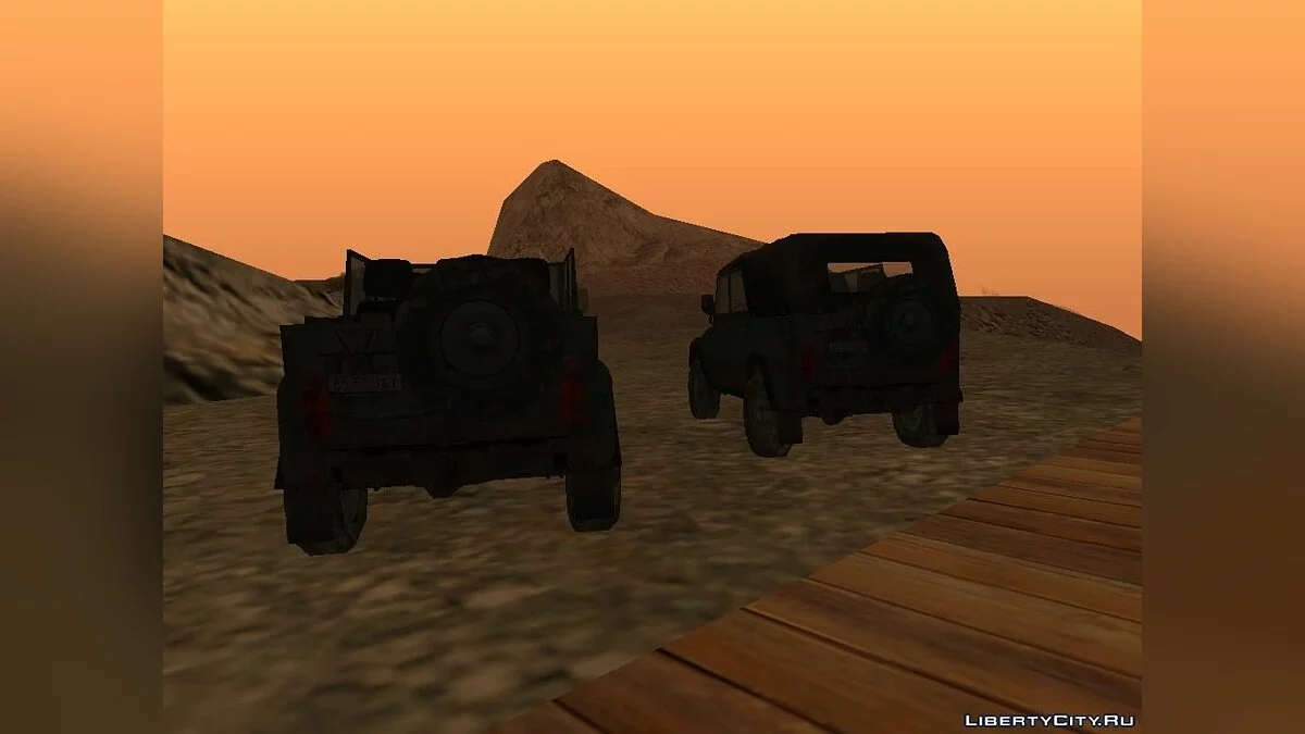 UAZ-3151 from CoD 4: MW / GTA San Andreas